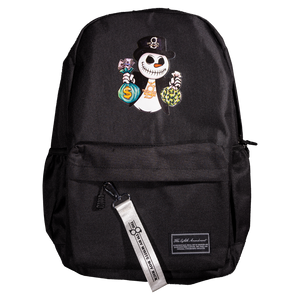 Original Snowman Bookbag - Black w/ white strap