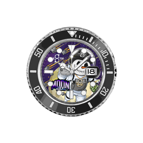 Limited Wall Clock - Moonrocks Edition