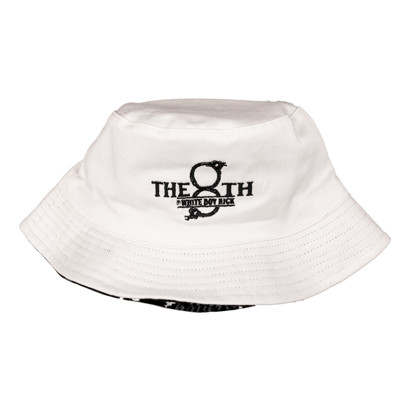 Reversible Bucket Hat - White/Black