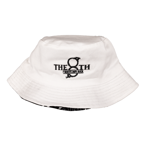 Reversible Bucket Hat - White/Black