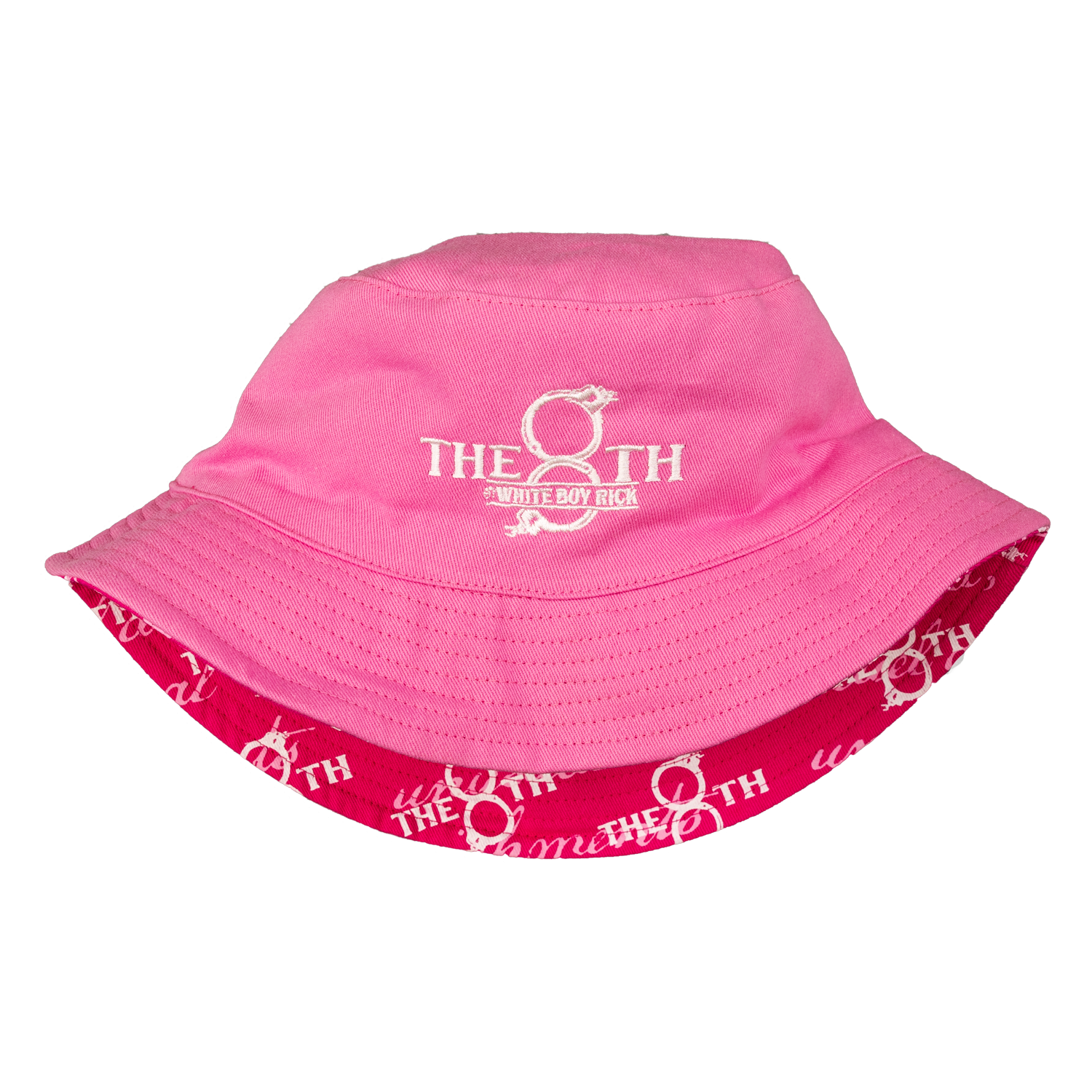 Reversible Bucket Hat - Pink/Hot Pink
