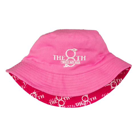 Reversible Bucket Hat - Pink/Hot Pink